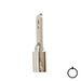 Tubular Key Blank | STEEL | KB-137 Flat Steel-Bit-Tubular-Key Hudson Lock, LLC