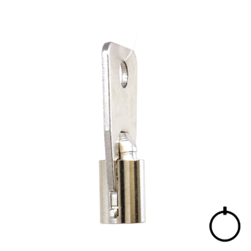 Tubular Key Blank | STEEL | KB-137 Flat Steel-Bit-Tubular-Key Hudson Lock, LLC