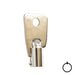Tubular Key Blank | STEEL | KB-137 Flat Steel-Bit-Tubular-Key Hudson Lock, LLC