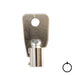 Tubular Key Blank | STEEL | KB-137 Flat Steel-Bit-Tubular-Key Hudson Lock, LLC