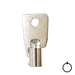 Tubular Key Blank | STEEL | KB-137 Flat Steel-Bit-Tubular-Key Hudson Lock, LLC