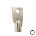 Tubular Key Blank | STEEL | KB-137 Flat Steel-Bit-Tubular-Key Hudson Lock, LLC