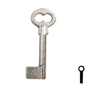 Uncut Key Blank | Barrel | 34B Flat Steel-Bit-Tubular-Key Ilco