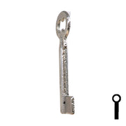 Uncut Key Blank | Barrel | 34B Flat Steel-Bit-Tubular-Key Ilco
