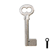 Uncut Key Blank | Barrel | 34B Flat Steel-Bit-Tubular-Key Ilco
