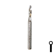 Uncut Key Blank | Barrel | 34B Flat Steel-Bit-Tubular-Key Ilco