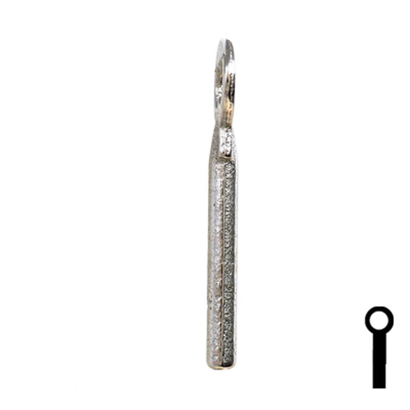 Uncut Key Blank | Barrel | 34B Flat Steel-Bit-Tubular-Key Ilco