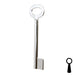 Uncut Key Blank | Barrel | BD141 Flat Steel-Bit-Tubular-Key Framon Manufacturing Company, Inc