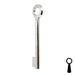 Uncut Key Blank | Barrel | BD141 Flat Steel-Bit-Tubular-Key Framon Manufacturing Company, Inc