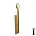 Uncut Key Blank | Barrel | BD172 Flat Steel-Bit-Tubular-Key Framon Manufacturing Company, Inc