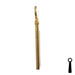 Uncut Key Blank | Barrel | BD172 Flat Steel-Bit-Tubular-Key Framon Manufacturing Company, Inc