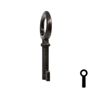 Uncut Key Blank | Barrel Key | 3F-2830 Flat Steel-Bit-Tubular-Key Ilco