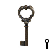 Uncut Key Blank | Barrel Key | 3F-4935 Flat Steel-Bit-Tubular-Key Ilco