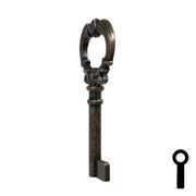 Uncut Key Blank | Barrel Key | 3F-4935 Flat Steel-Bit-Tubular-Key Ilco