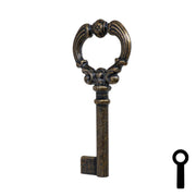 Uncut Key Blank | Barrel Key | 3F-4935 Flat Steel-Bit-Tubular-Key Ilco