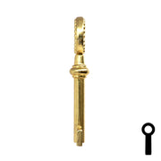 Uncut Key Blank | Barrel Key | 3F-7435 Flat Steel-Bit-Tubular-Key Ilco