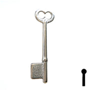 Uncut Key Blank | Bit | 19B Flat Steel-Bit-Tubular-Key Ilco