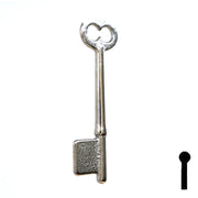 Uncut Key Blank | Bit | 19B Flat Steel-Bit-Tubular-Key Ilco