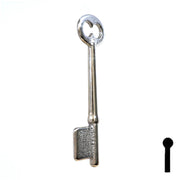 Uncut Key Blank | Bit | 19B Flat Steel-Bit-Tubular-Key Ilco