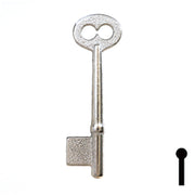 Uncut Key Blank | Bit | 5B Flat Steel-Bit-Tubular-Key Ilco