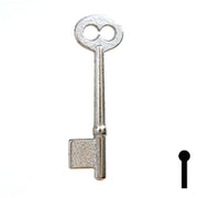 Uncut Key Blank | Bit | 5B Flat Steel-Bit-Tubular-Key Ilco