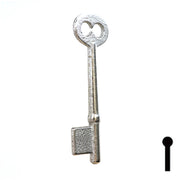 Uncut Key Blank | Bit | 5B Flat Steel-Bit-Tubular-Key Ilco