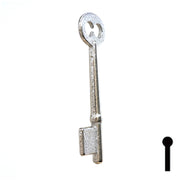 Uncut Key Blank | Bit | 5B Flat Steel-Bit-Tubular-Key Ilco