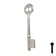 Uncut Key Blank | Bit | 5B Flat Steel-Bit-Tubular-Key Ilco