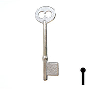 Uncut Key Blank | Bit | 5B Flat Steel-Bit-Tubular-Key Ilco
