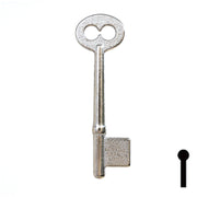 Uncut Key Blank | Bit | 5B Flat Steel-Bit-Tubular-Key Ilco