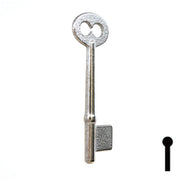 Uncut Key Blank | Bit | 5B Flat Steel-Bit-Tubular-Key Ilco