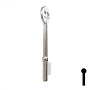 Uncut Key Blank | Bit | 5B Flat Steel-Bit-Tubular-Key Ilco