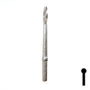 Uncut Key Blank | Bit | 5B Flat Steel-Bit-Tubular-Key Ilco