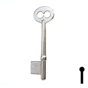 Uncut Key Blank | Bit | 5B Flat Steel-Bit-Tubular-Key Ilco