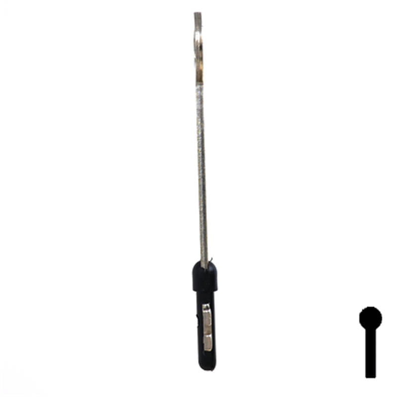 Uncut Key Blank | Bit | 7B Flat Steel-Bit-Tubular-Key Ilco