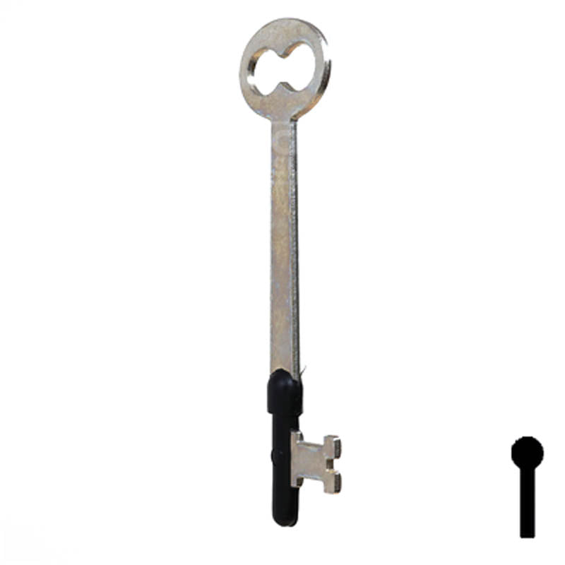 Uncut Key Blank | Bit | 7B Flat Steel-Bit-Tubular-Key Ilco