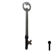 Uncut Key Blank | Bit | 7B Flat Steel-Bit-Tubular-Key Ilco