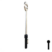 Uncut Key Blank | Bit | 7B Flat Steel-Bit-Tubular-Key Ilco