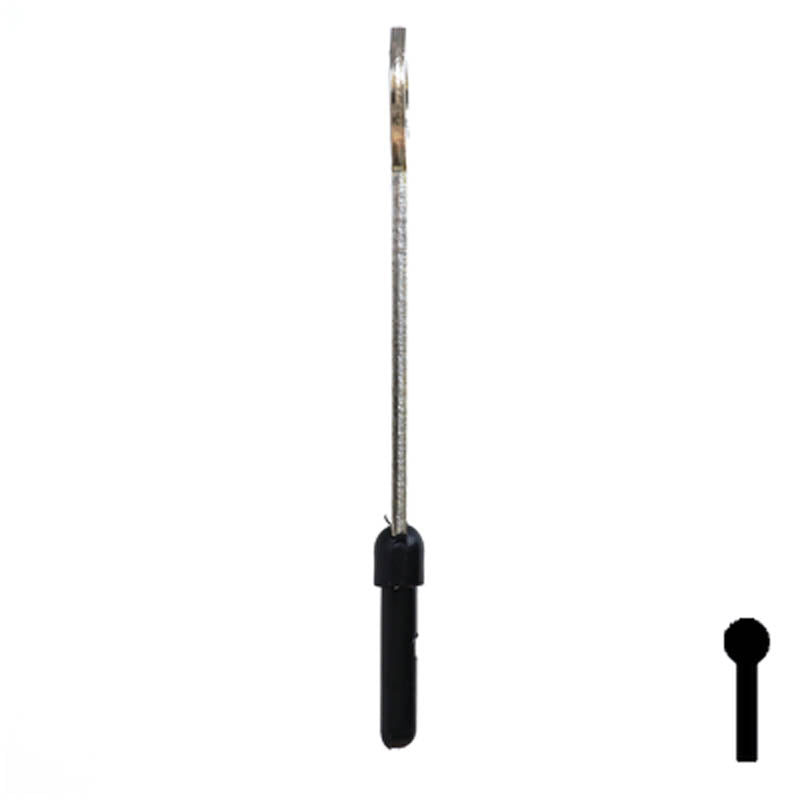 Uncut Key Blank | Bit | 7B Flat Steel-Bit-Tubular-Key Ilco