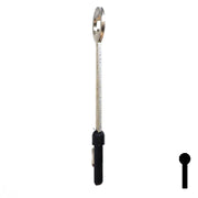 Uncut Key Blank | Bit | 7B Flat Steel-Bit-Tubular-Key Ilco