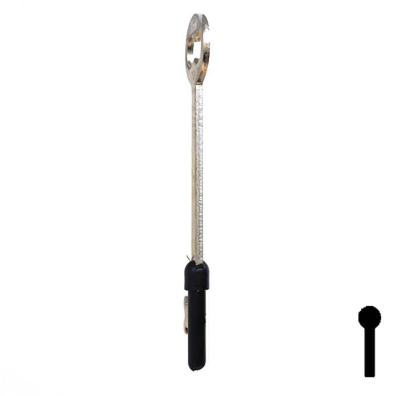 Uncut Key Blank | Bit | 7B Flat Steel-Bit-Tubular-Key Ilco