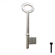 Uncut Key Blank | Bit | 8B Flat Steel-Bit-Tubular-Key Ilco