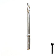 Uncut Key Blank | Bit | 8B Flat Steel-Bit-Tubular-Key Ilco