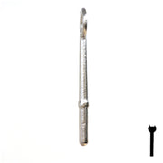 Uncut Key Blank | Bit | 8B Flat Steel-Bit-Tubular-Key Ilco