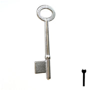Uncut Key Blank | Bit | 8B Flat Steel-Bit-Tubular-Key Ilco
