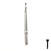 Uncut Key Blank | Bit | 8B Flat Steel-Bit-Tubular-Key Ilco