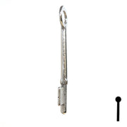 Uncut Key Blank | Bit | 9B Flat Steel-Bit-Tubular-Key Ilco