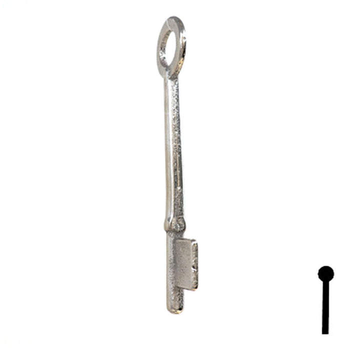 Uncut Key Blank | Bit | 9B Flat Steel-Bit-Tubular-Key Ilco