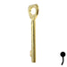 Uncut Key Blank | Bit | BD135 Flat Steel-Bit-Tubular-Key Framon Manufacturing Company, Inc