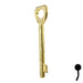 Uncut Key Blank | Bit | BD135 Flat Steel-Bit-Tubular-Key Framon Manufacturing Company, Inc